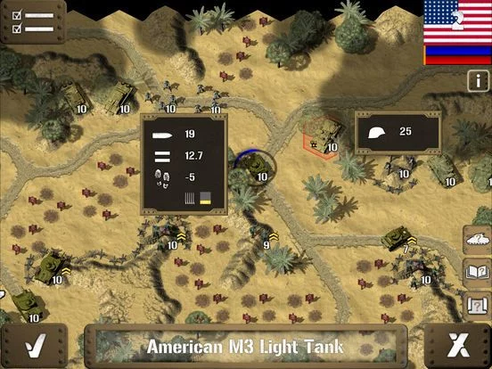 Изображение игры: Tank Battle: North Africa Lite