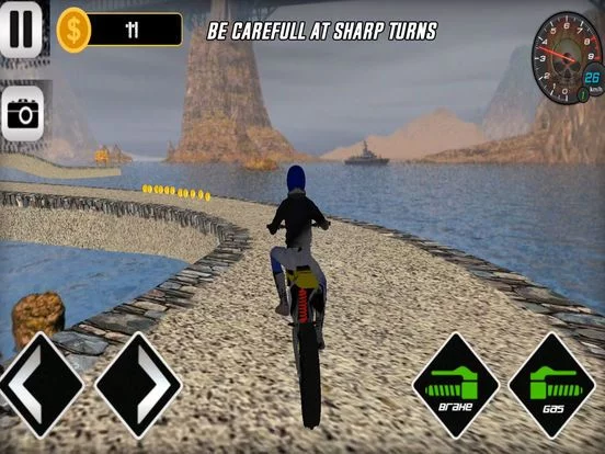 Изображение игры: Offroad Stunt Bike Jumper