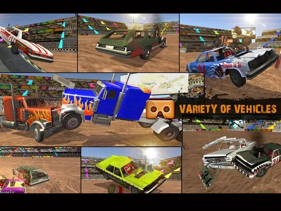 Изображение игры: VR Demolition Derby Xtreme Racing