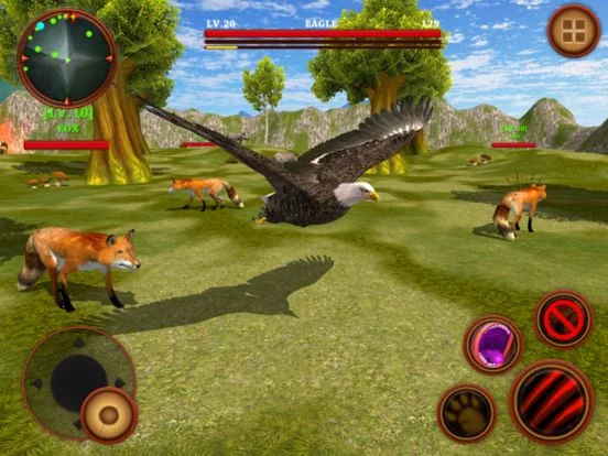 Изображение игры: Wild Eagle Survival Simulator - Animals Fighting