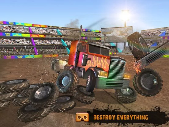 Изображение игры: VR Demolition Derby Xtreme Racing