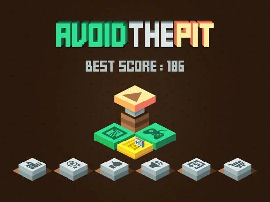 Изображение игры: Avoid The Pit