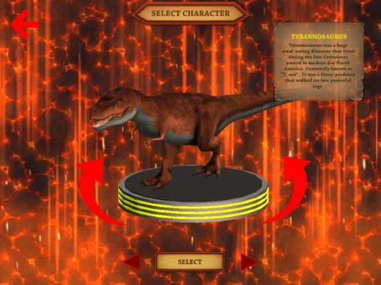 Изображение игры: Tyrannosaurus T-Rex Simulator | Dinosaurs Survival