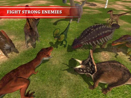 Изображение игры: Tyrannosaurus T-Rex Simulator | Dinosaurs Survival