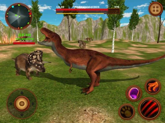 Изображение игры: Tyrannosaurus T-Rex Simulator | Dinosaurs Survival