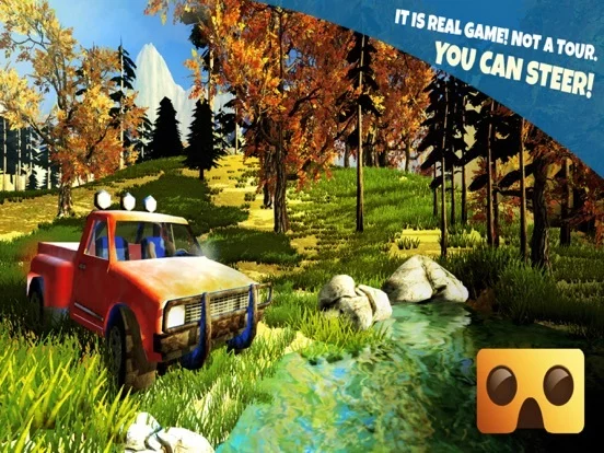 Изображение игры: Off-Road Virtual Reality Game: VR Game For Google Cardboard