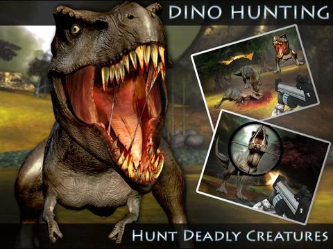 Изображение игры: Dino Hunting 3D - Real Army Sniper Shooting Adventure in this Deadly Dinosaur Hunt Game