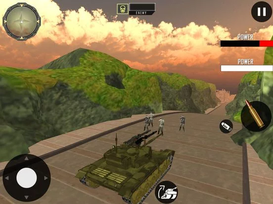 Изображение игры: Tank Battle 3D - Modern Warfare Strategy