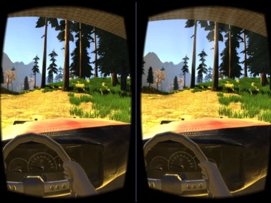 Изображение игры: Off-Road Virtual Reality Game: VR Game For Google Cardboard