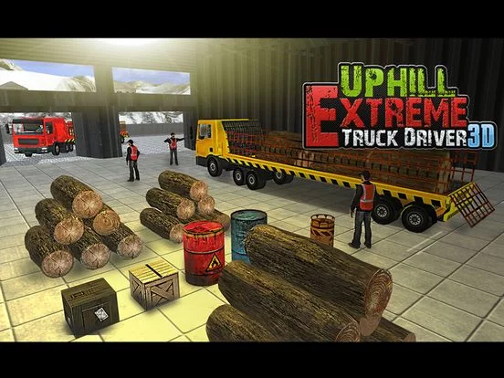 Изображение игры: Uphill OffRoad Truck Driver