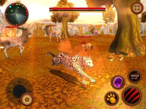 Изображение игры: Leopard Survival Life Simulator: Animal of Prey