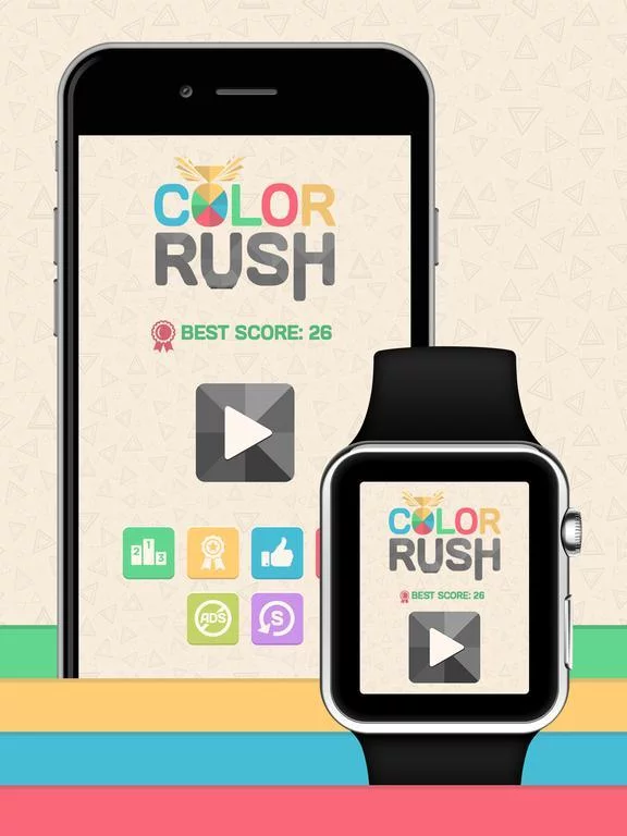 Изображение игры: Color Rush - A Color Catching Game