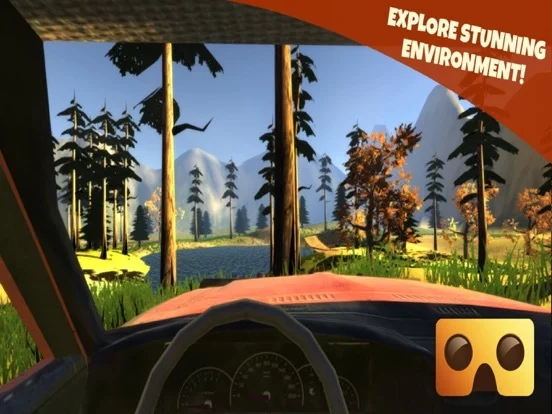 Изображение игры: Off-Road Virtual Reality Game: VR Game For Google Cardboard