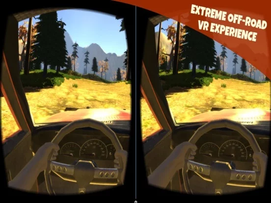 Изображение игры: Off-Road Virtual Reality Game: VR Game For Google Cardboard