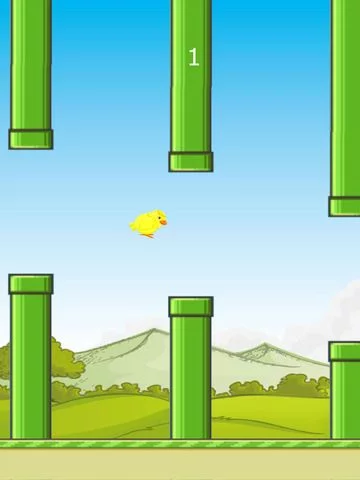Изображение игры: fly bird hd