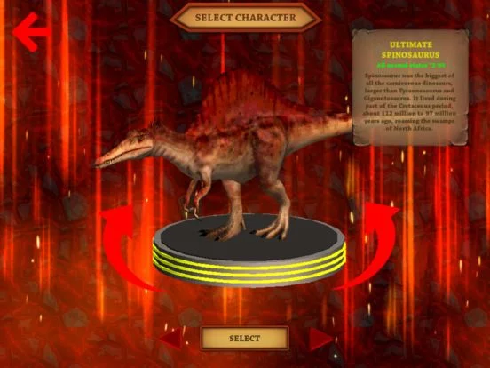 Изображение игры: Spinosaurus Simulator | Dinosaurs Fighting World