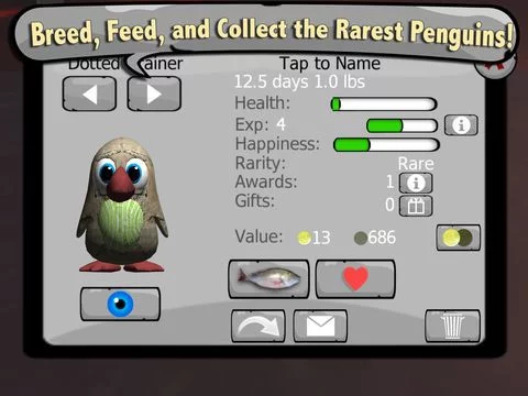 Изображение игры: Penguin Village