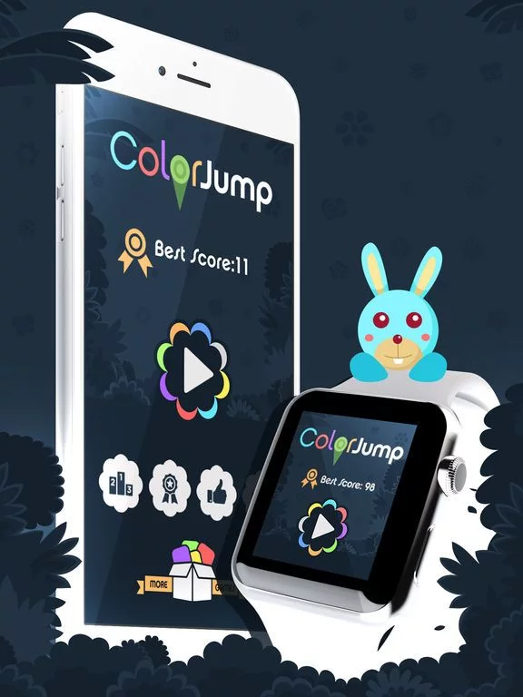 Изображение игры: Color Jump - A Color Matching Game