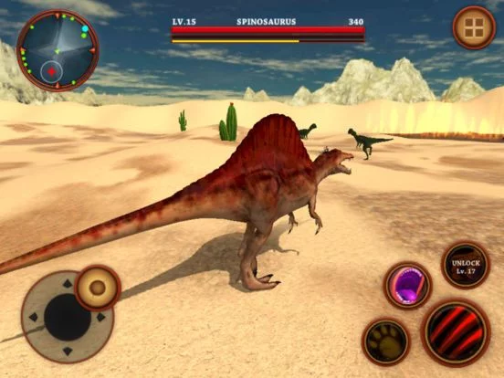 Изображение игры: Spinosaurus Simulator | Dinosaurs Fighting World