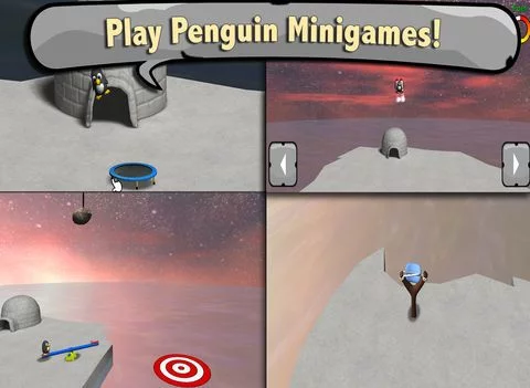 Изображение игры: Penguin Village
