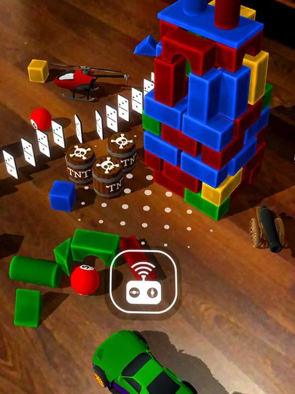 Изображение игры: Playground AR: Physics Sandbox