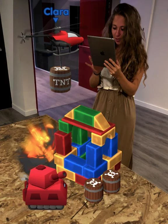 Изображение игры: Playground AR: Physics Sandbox