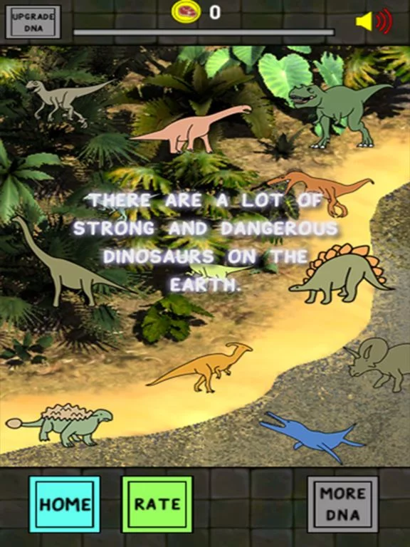 Изображение игры: Dinosaur Evolution | Tap Meat of the Crazy Mutant Clicker Game