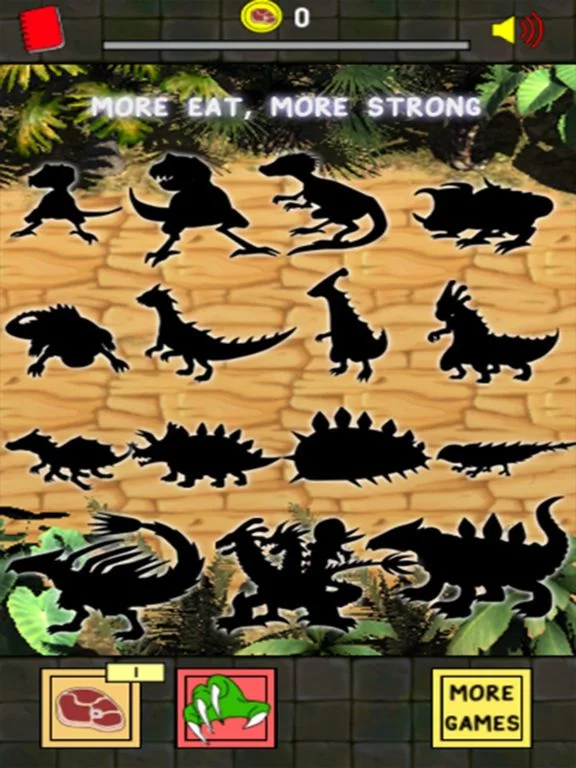 Изображение игры: Dinosaur Evolution | Tap Meat of the Crazy Mutant Clicker Game