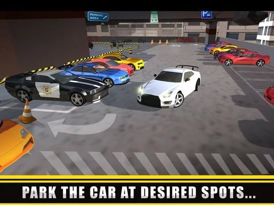 Изображение игры: Supermarket Valet Car Parking - Multi Level Shopping Mall Parking Mania