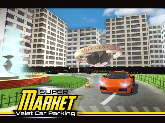 Изображение игры: Supermarket Valet Car Parking - Multi Level Shopping Mall Parking Mania