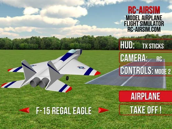 Изображение игры: RC-AirSim Model Airplane Sim