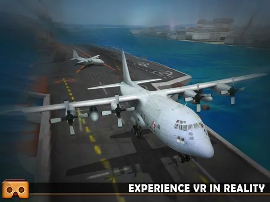 Изображение игры: VR Airplane Flight Sim 2017