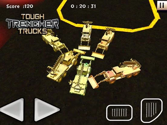 Изображение игры: Tough Trencher Trucks