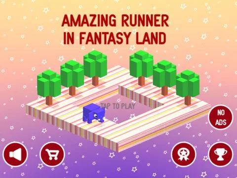Изображение игры: Amazing Runner In Fantasy Land