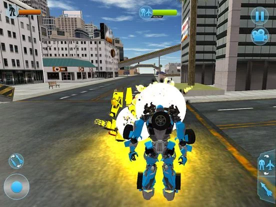 Изображение игры: Robot Airplane Transformer