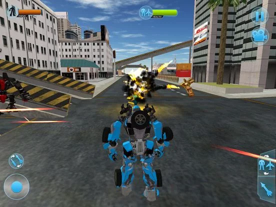 Изображение игры: Robot Airplane Transformer