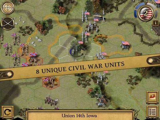 Изображение игры: Civil War 1864 Lite Edition