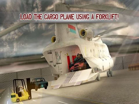 Изображение игры: Real car transporter cargo helicopter simulator