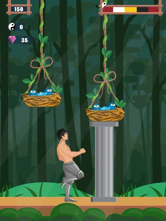 Изображение игры: Kick The Pillar