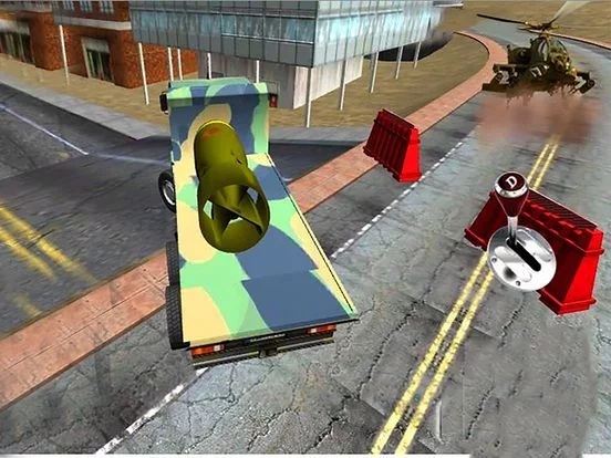 Изображение игры: Military Cargo Transport: Army War Missile Cargo Truck Driving & Parking 3D
