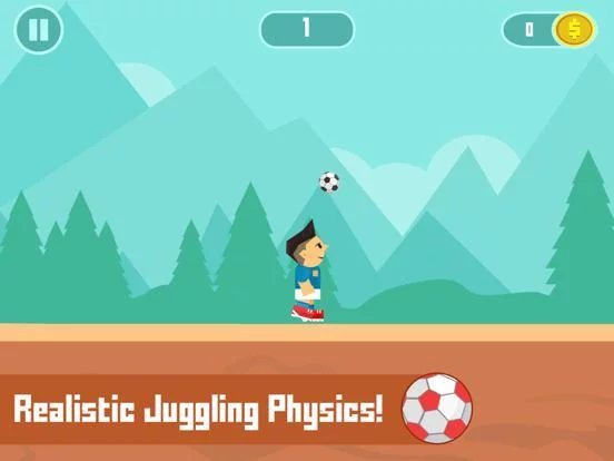Изображение игры: Super Football Jump - Kicking & Juggling Arcade Game