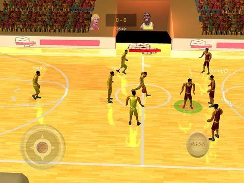 Изображение игры: 3D Basketball International Championship