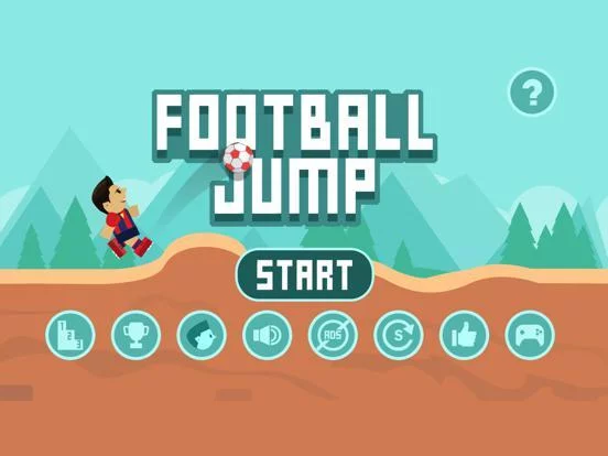 Изображение игры: Super Football Jump - Kicking & Juggling Arcade Game