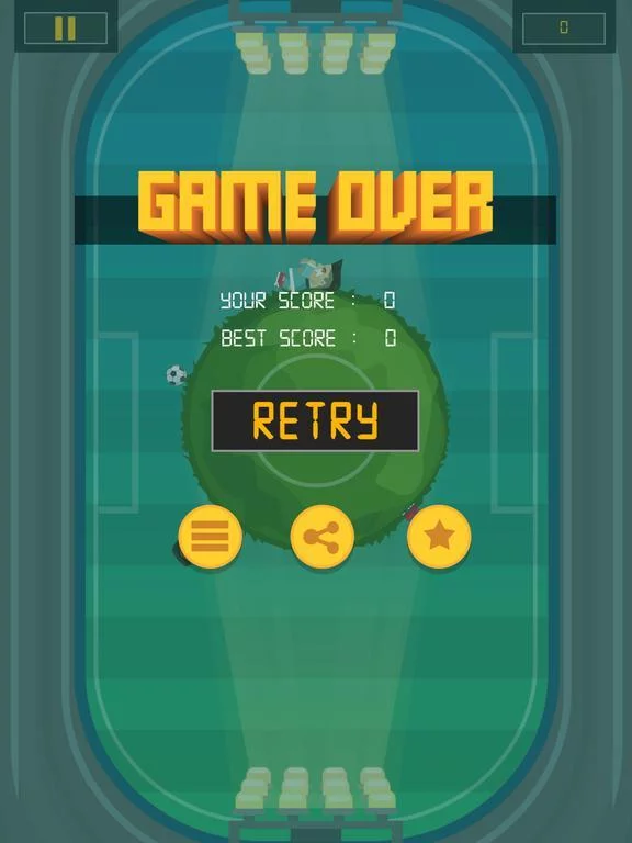 Изображение игры: Circular Soccer - Around The World Football Game
