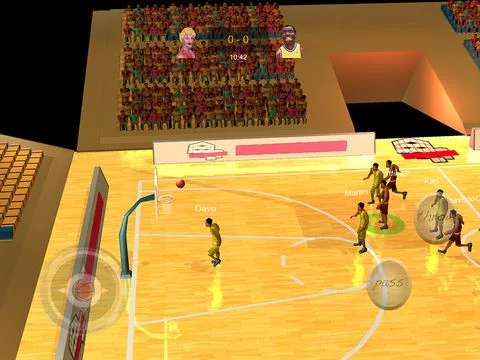 Изображение игры: 3D Basketball International Championship