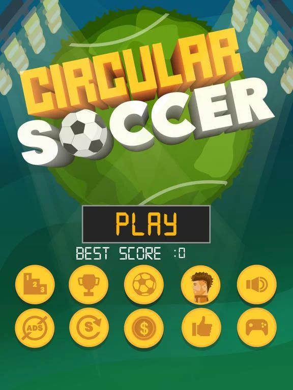 Изображение игры: Circular Soccer - Around The World Football Game