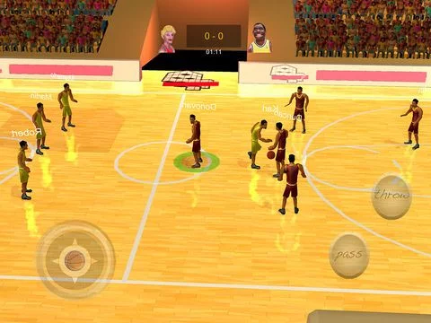 Изображение игры: 3D Basketball International Championship