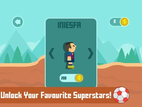 Изображение игры: Super Football Jump - Kicking & Juggling Arcade Game