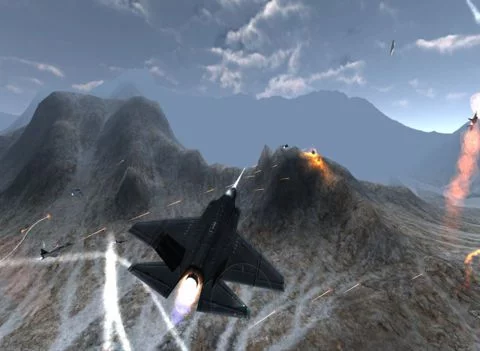 Изображение игры: Unlimited Kerosene - Fighter Jet Simulator