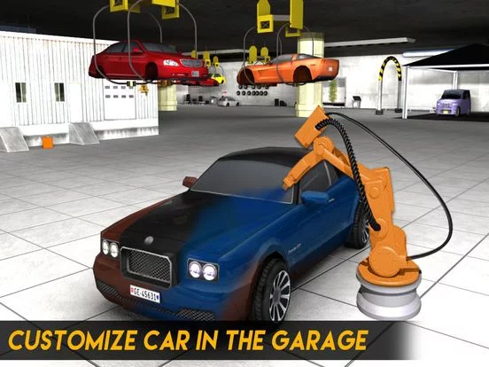 Изображение игры: Multi-Level Sports Car Parking Simulator 2: Auto Paint Garage & Real Driving Game